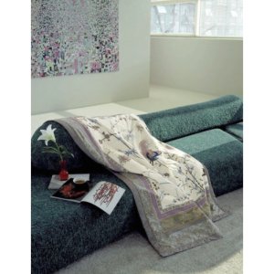 Fong plaid Bassetti - grijs (155 x 220 cm)