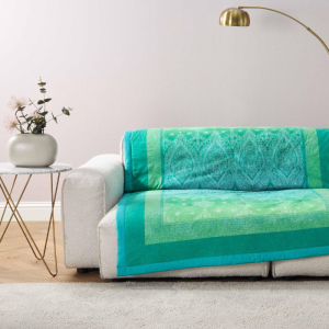 Kerala plaid Bassetti - groen (135 x 190 cm)