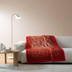 Monnalisa plaid Bassetti - rood (180 x 250 cm)