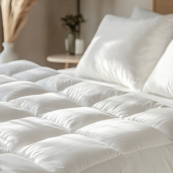 4-seizoenen 90% witte dons dekbed 240 x 220 nu voor €599,-
